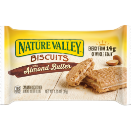 NATURE VALLEY BISCUITS w/ALMOND BUTTER 16/1.35 oz