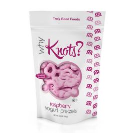 RASPBERRY YOGURT PRETZELS SUR BAGS 12/4.5OZ TGF